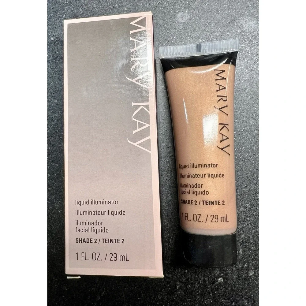 New In Box Mary Kay Cosmetics LIQUID ILLUMINATOR‎ Shade 2  #034229 1 Fl Oz